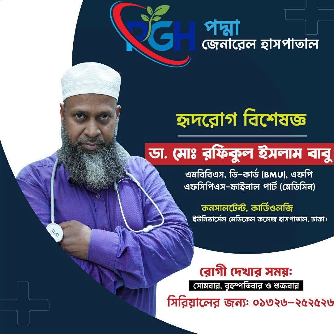 ডাঃ মোঃ রফিকুল ইসলাম বাবু