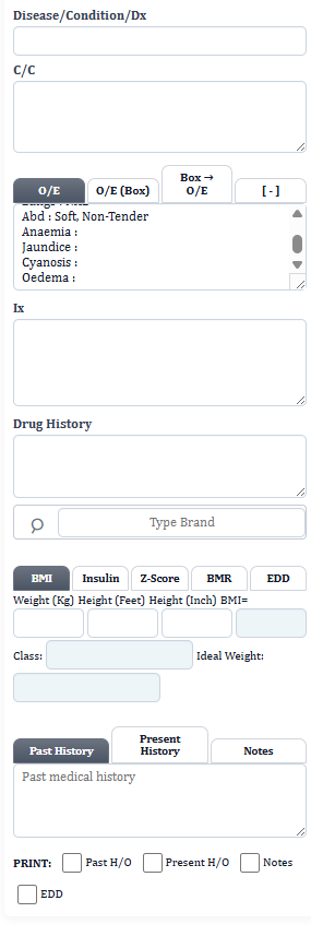 Prescription software screenshot 3